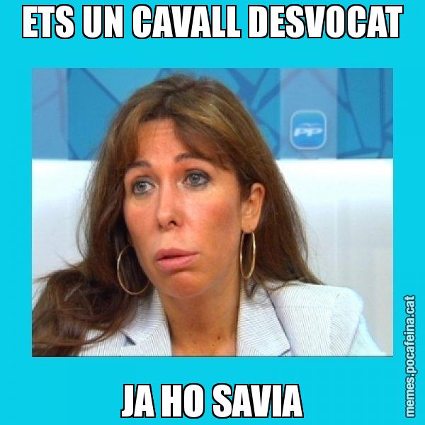 ETS UN CAVALL DESVOCAT JA HO SAVIA - Alícia Sánchez Camacho
