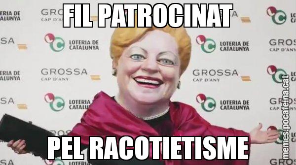FIL PATROCINAT PEL RACOTIETISME - La Grossa de cap d'any