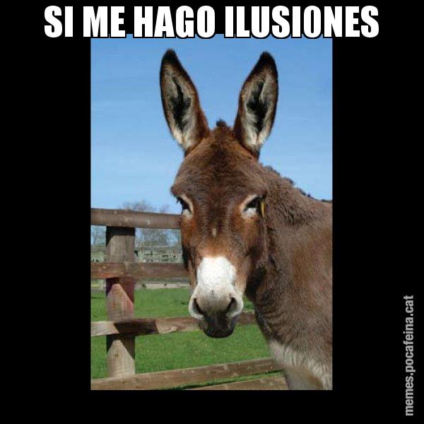 SI ME HAGO ILUSI0NES - El burro Català