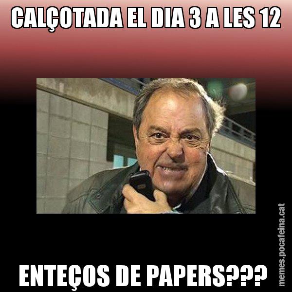 CALÇOTADA EL DIA 3 A LES 12 ENTEÇOS DE PAPERS??? - Jaume Creixell