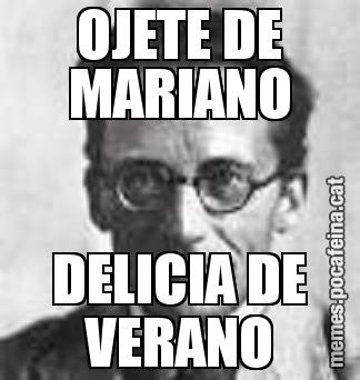 OJETE DE MARIANO DELICIA DE VERANO