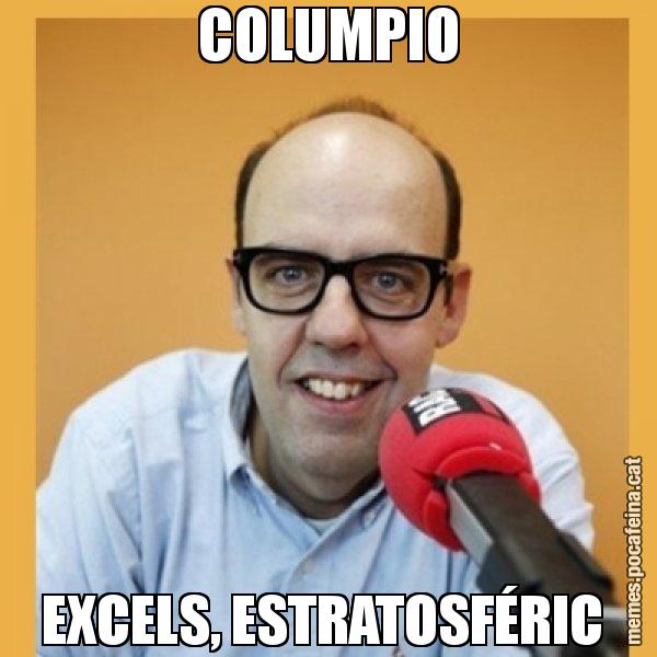 COLUMPIO EXCELS, ESTRATOSFÉRIC - Jordi Basté
