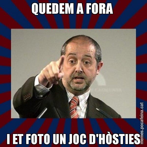 QUEDEM A FORA  I ET FOTO UN JOC D'HÒSTIES - Felip Puig
