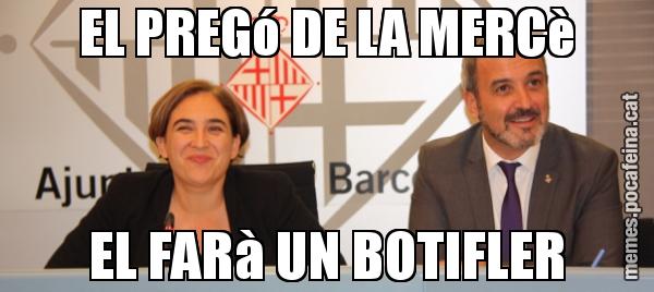 EL PREGó DE LA MERCè EL FARà UN BOTIFLER