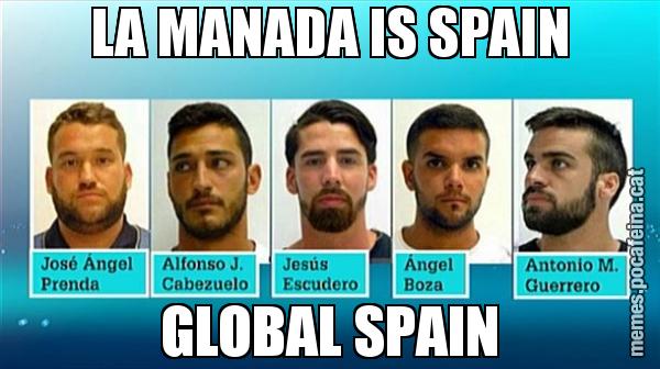 LA MANADA IS SPAIN GLOBAL SPAIN