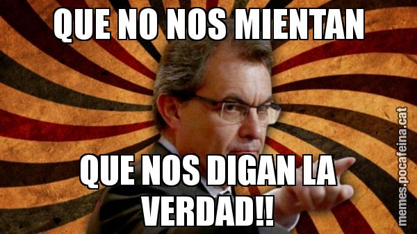 QUE NO NOS MIENTAN QUE NOS DIGAN LA VERDAD!!