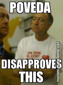 POVEDA  DISAPPROVES THIS