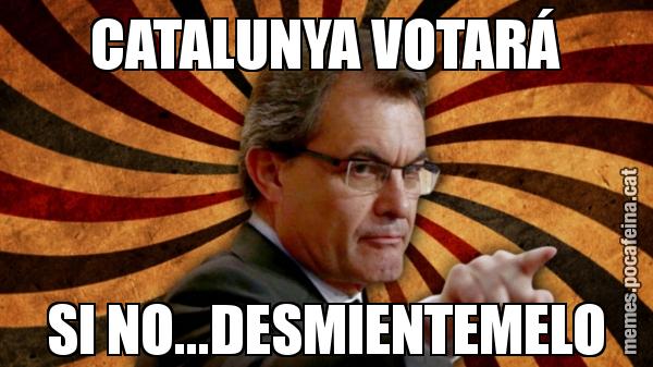 CATALUNYA VOTARÁ SI NO...DESMIENTEMELO