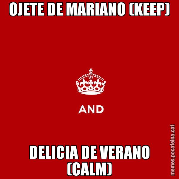 OJETE DE MARIANO (KEEP) DELICIA DE VERANO (CALM) - Keep
