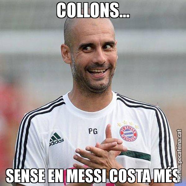 COLLONS... SENSE EN MESSI COSTA MÉS - Guardiola Boig