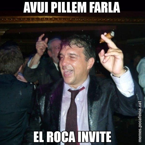 AVUI PILLEM FARLA EL ROCA INVITE - Laporta de Festa