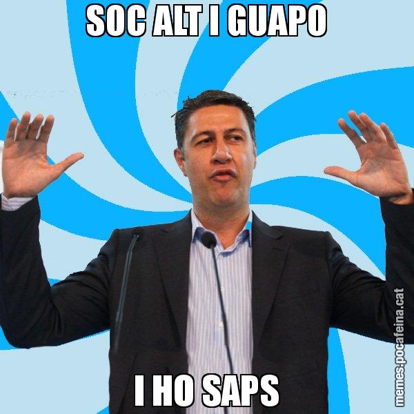 SOC ALT I GUAPO I HO SAPS - Xavier García Albiol - 27S