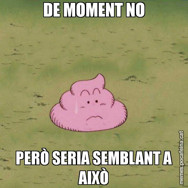 DE MOMENT NO PERÒ SERIA SEMBLANT A AIXÒ - Caca