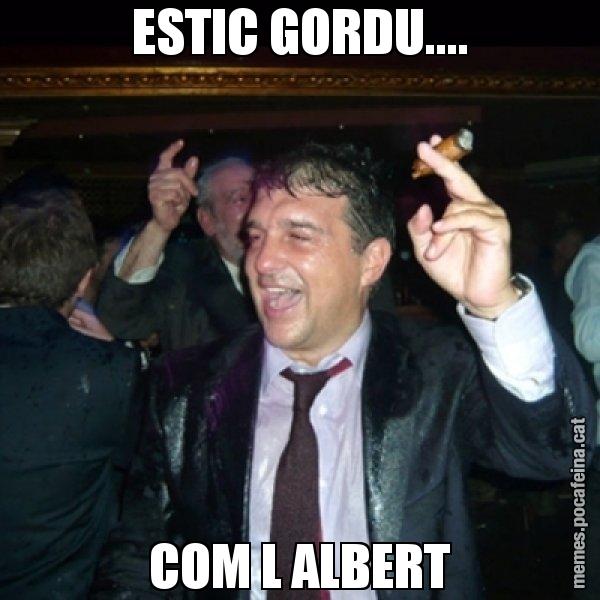 ESTIC GORDU.... COM L ALBERT - Laporta de Festa