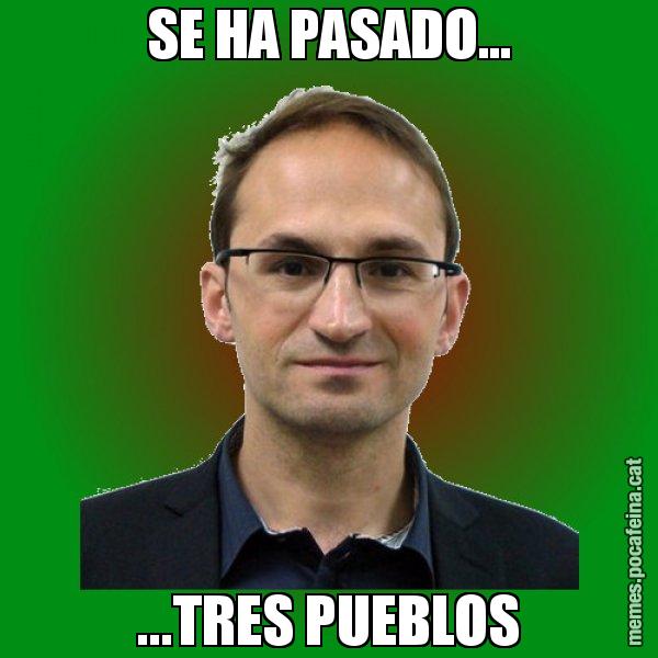 SE HA PASADO... ...TRES PUEBLOS - Joan Herrera