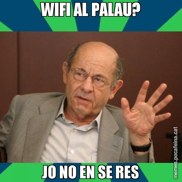 WIFI AL PALAU? JO NO EN SE RES - Fèlix Millet