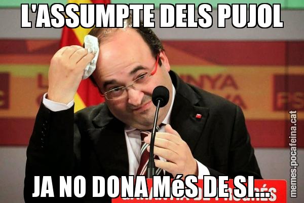 L'ASSUMPTE DELS PUJOL JA NO DONA MéS DE SI...