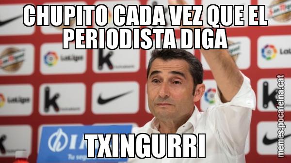 CHUPITO CADA VEZ QUE EL PERIODISTA DIGA TXINGURRI