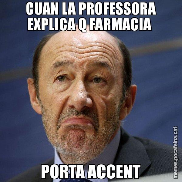 CUAN LA PROFESSORA EXPLICA Q FARMACIA  PORTA ACCENT - Rubalcaba