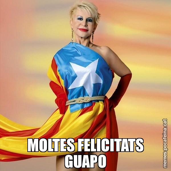 MOLTES FELICITATS GUAPO