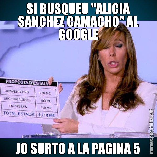 SI BUSQUEU "ALICIA SANCHEZ CAMACHO" AL GOOGLE JO SURTO A LA PAGINA 5 - Alícia Paper i Suma