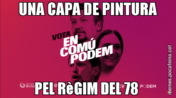 UNA CAPA DE PINTURA PEL RèGIM DEL 78