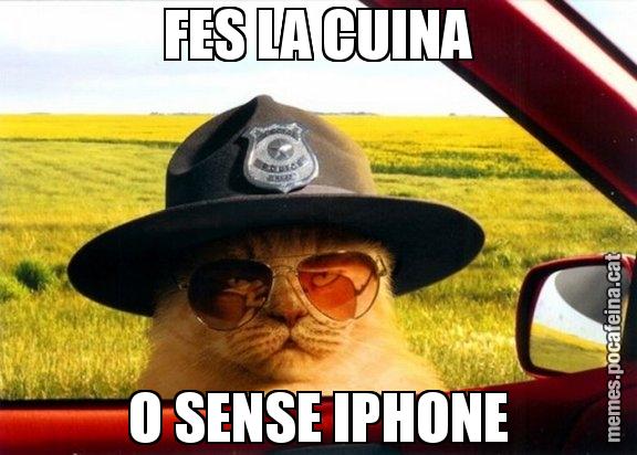 FES LA CUINA O SENSE IPHONE