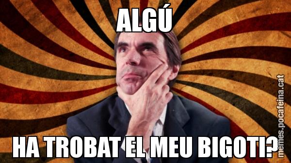 ALGÚ HA TROBAT EL MEU BIGOTI?