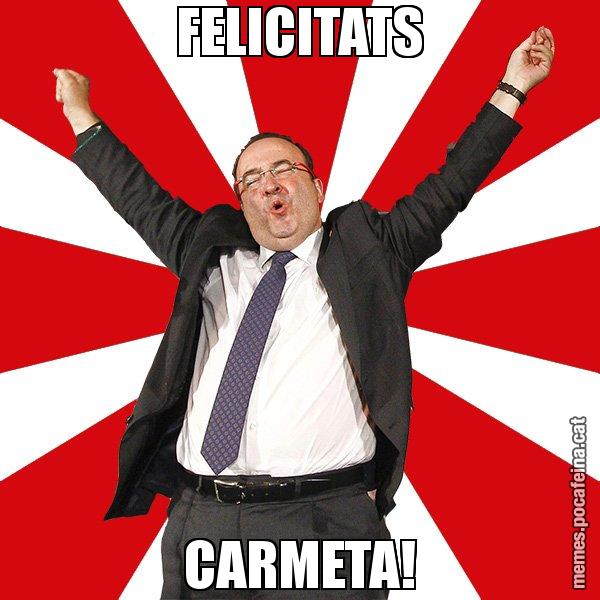 FELICITATS CARMETA! - Miquel Iceta - 27S