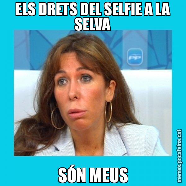 ELS DRETS DEL SELFIE A LA SELVA SÓN MEUS - Alícia Sánchez Camacho