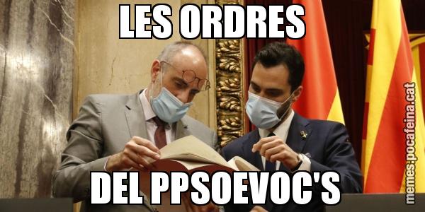 LES ORDRES  DEL PPSOEVOC'S