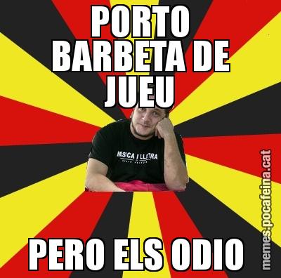 PORTO BARBETA DE JUEU PERO ELS ODIO
