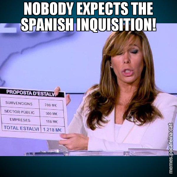 NOBODY EXPECTS THE SPANISH INQUISITION! - Alícia Paper i Suma