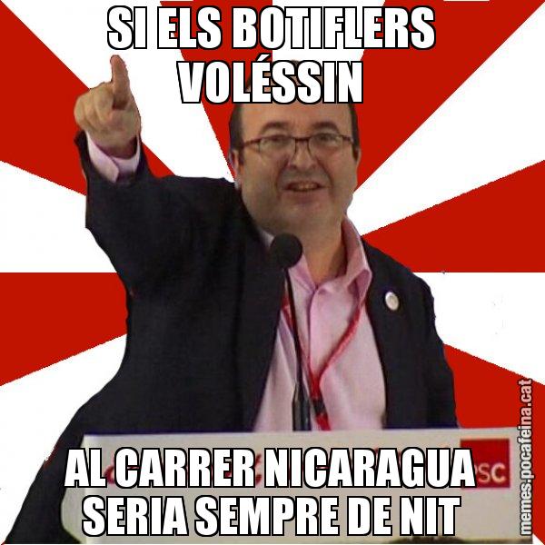 SI ELS BOTIFLERS VOLÉSSIN AL CARRER NICARAGUA SERIA SEMPRE DE NIT - Miquel Iceta