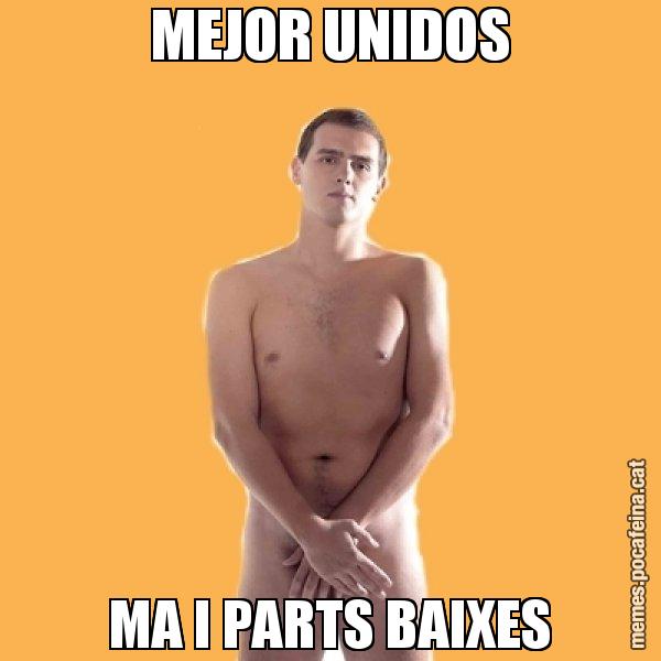 MEJOR UNIDOS MA I PARTS BAIXES - Albert Rivera