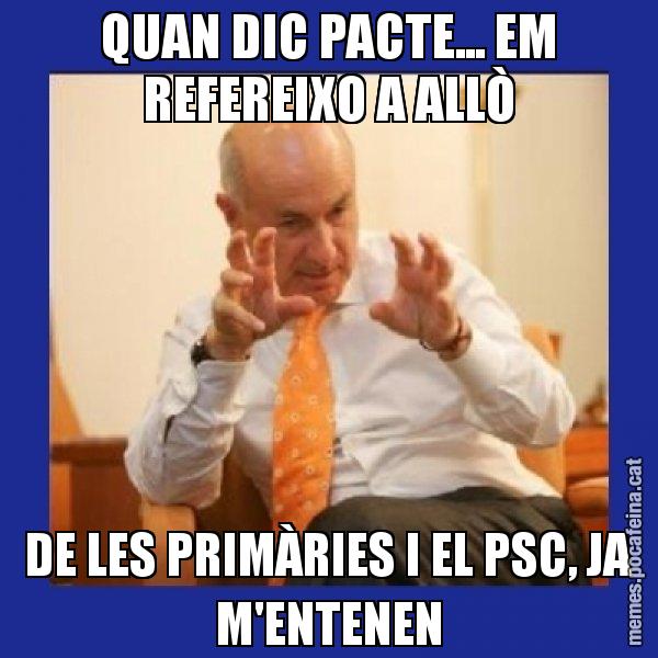 QUAN DIC PACTE... EM REFEREIXO A ALLÒ DE LES PRIMÀRIES I EL PSC, JA M'ENTENEN - Duran i Lleida