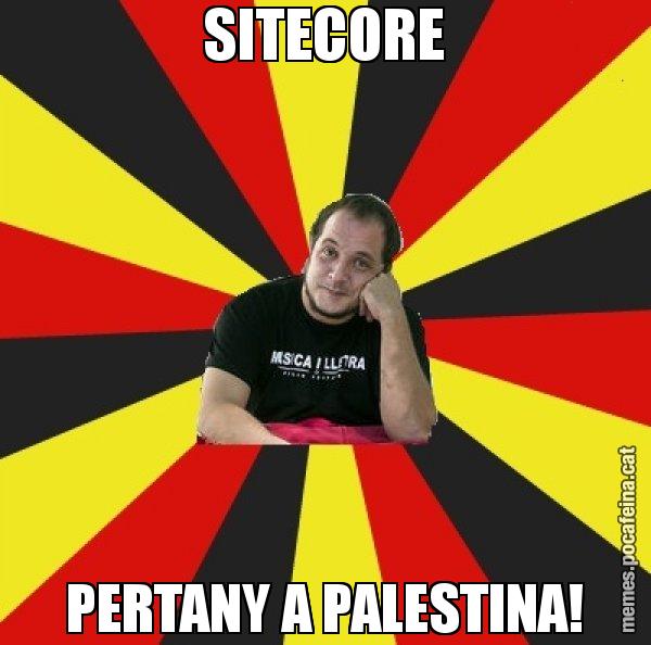 SITECORE PERTANY A PALESTINA! - David Fernàndez