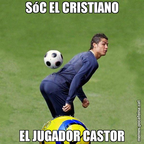 SóC EL CRISTIANO EL JUGADOR CASTOR - Cristiano Ronaldo
