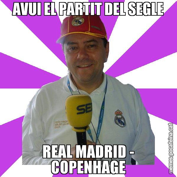 AVUI EL PARTIT DEL SEGLE REAL MADRID - COPENHAGE - Tomás Roncero