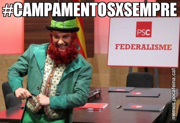 #CAMPAMENTOSXSEMPRE - Follet del federalisme