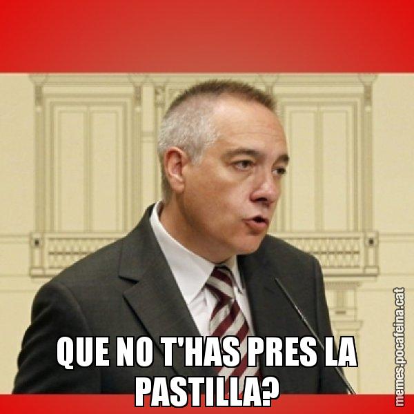 QUE NO T'HAS PRES LA PASTILLA? - Pere Navarro