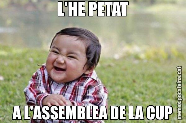 L'HE PETAT A L'ASSEMBLEA DE LA CUP - El diabòlic nen asiàtic