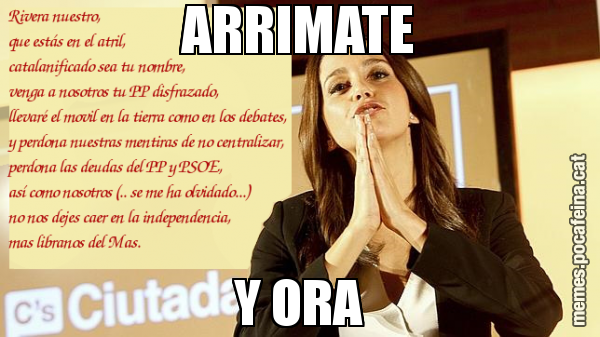ARRIMATE Y ORA