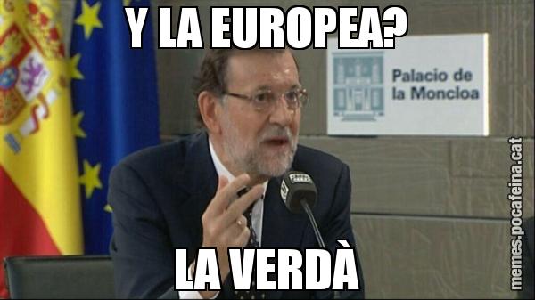 Y LA EUROPEA? LA VERDÀ