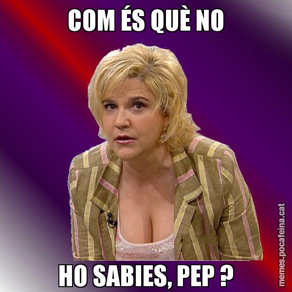 COM ÉS QUÈ NO HO SABIES, PEP ? - Pilar Rahola