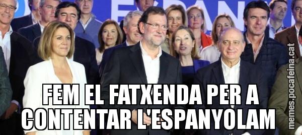 FEM EL FATXENDA PER A CONTENTAR L'ESPANYOLAM