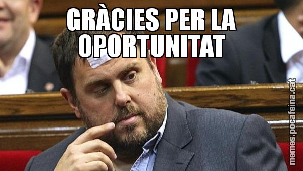 GRÀCIES PER LA OPORTUNITAT
