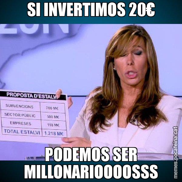 SI INVERTIMOS 20€ PODEMOS SER MILLONARIOOOOSSS - Alícia Paper i Suma