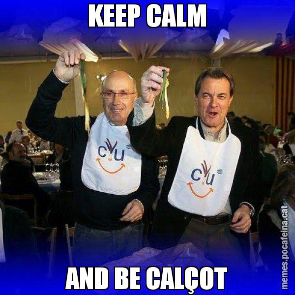 KEEP CALM AND BE CALÇOT - Calçotada CiU