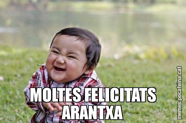MOLTES FELICITATS ARANTXA - El diabòlic nen asiàtic